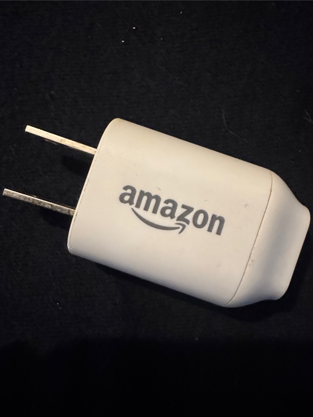 Amazon White USB Wall Charger Adapter - Single-Port Phone Charger